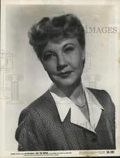 1950 Press Photo Actress Una Merkel in 