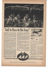 Vtg Print Ad 1944 AAF Army Air Forces Air Combat Crew WW2 Era Recruiting Ad picture