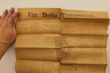 The Daily Columbian program newspaper Chicago Exposition 1893 herald tribune picture