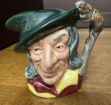 Royal Doulton Pied Piper Character Jug Mini D6514 2.5” Vintage picture