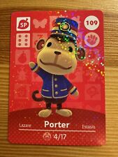 Animal Crossing: New Horizons ACNH Porter 109 Amiibo Card picture