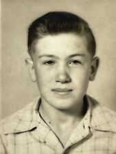 VG Photograph 1947 Young Man Class Photo Portrait  picture