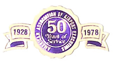 1978 American Association of Airport Executives 50 Years of Service Sticker picture