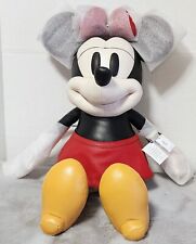 Coach Disney Parks 2022 50th Anniversary Minnie Mouse Leather Plush New  w/Tags picture