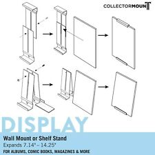 ComicMount™ Invisible Comic Book Display Shelf Stand and Wall Mount picture