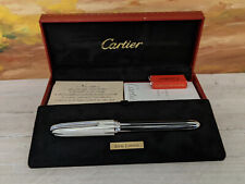 CARTIER Louis Cartier Backgammon Platinum Finish Limited Edition Fountain Pen picture