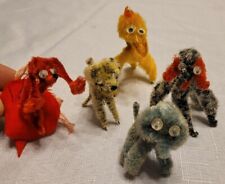 Rare Vintage Pipe Cleaner Animals Toys 1940's - 1960's w/ Googly Eyes picture