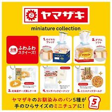 Yamazaki Bread Miniature Collection mascot Capsule Toy 5 Types Comp Set Gacha picture