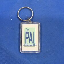 Vintage Keychain The PAI Collectable plastic Keyring picture