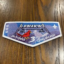 Nawakwa Lodge 3 S? 2024 E9 Conclave Trader  OA Flap picture