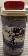 Vintage 1967 Auto Race Metal Thermos Bottle King Seeley No 2806 no cup picture
