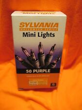 NIB Sylvania 50 Purple Halloween Series Mini Lights picture