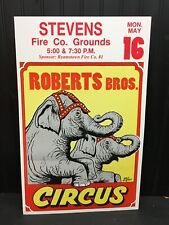 Vintage Stevens  Carnival Circus Poster Amusement Ride Poster 22 x 14in picture