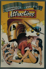 COMICO ATTRACTIONS  #6   ROCKETEER and Betty  DAVE STEVENS ART-Yamato picture