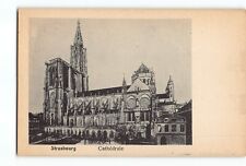 Old Vintage Postcard of France Strasbourg Cathédrale Strasbourg Cathedral picture