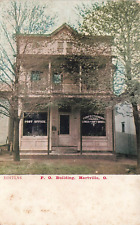 LP63 Hartville Ohio Post Office Building Confectionery 1909 Postcard picture