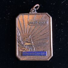 Historical Rare Hawaii 1957 Kamehameha Day Canoe Race Medal picture