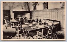 Repton School Sixth Form Room Antique Divided Back Postcard picture