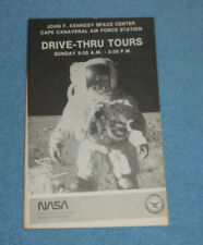 Mid-1970s NASA Kennedy Space Center Cape Canaveral AFS Drive-Thru Tours Pamphlet picture