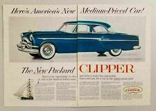 1953 Print Ad The New Packard Clipper Deluxe 160-HP Medium Priced Car picture