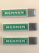 3 VINTAGE ADVERTISING MENNEN BOX CUTTERs ~MADE IN USA~1980's picture