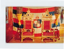 Postcard Throne of Hawaii Bishop Museum Honolulu HI USA North America picture
