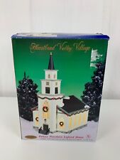 Heartland Valley Village Deluxe Porcelain Lighted House Church Limited Edition picture