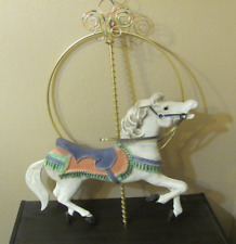 Large Beautiful Ceramic Carousel Horse Wall Hanging picture