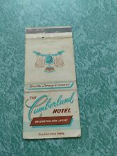 Vintage Matchbook Ephemera Collectible L21 bridgeton New Jersey Cumberland hotel picture
