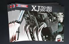 XJ750/650 Motorcycle Advertising Review Yamaha XJ750/650 XJ550/400 Catalog Prospectus  picture