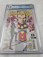 TIMELESS #1 CGC 9.8 3RD PRINT VARIANT COVER 2022 MIRACLEMAN FEMALE BLACK PANTHER picture