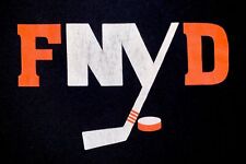 FDNY NYC Fire Department New York City T-shirt Sz L NY Islanders picture
