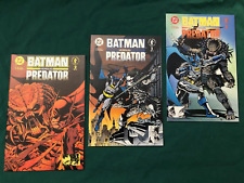 Batman vs. Predator # 1 2 3 (1991 DC DarkHorse) Full Set 1st Meeting Hi Grade NM picture