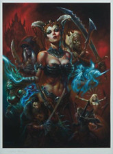 Alex Horley Court of the Dead Impermanence of Flesh Sideshow Exclusive Art Print picture