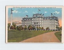 Postcard First Division Monument and War and State Departments Washington DC USA picture