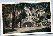 postcard Grotto at Notre Dame, near South Bend, Ind. picture