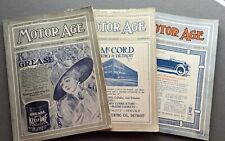 Motor Age Magazines 1909 1911 and 1916 picture