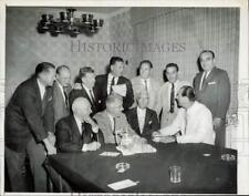 1959 Press Photo Meeting of American and National League officials, Chicago, IL picture