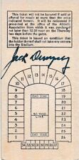 Jack Dempsey- Signed Fight Ticket Stub Luis Angel Firpo vs. Jack Dempsey Fight picture