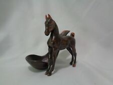 Scarce Dodge Gladys Brown Edwards Solid Metal Standing Colt Horse Pipe Holder picture