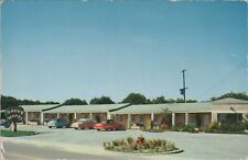 c1950s Grove Motel Lake Wales Florida autos exterior postcard D324 picture