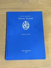 Vintage 1977 Masonic Book Club Samuel Richard's Masonry Dissected 760/999 picture