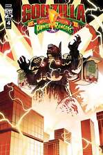 Pre-Order Godzilla Vs. The Mighty Morphin Power Rangers II #4 Cover A (Rivas) picture