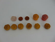 Set of (11) vintage Avon soaps small bathroom roses flowers 1970s picture