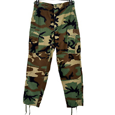 Military BDU Woodland Green Summer Weight Ripstop Pants Small Regular picture