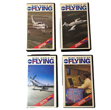 Vintage ABC Wide World of Flying VHS Tapes Set of 1 through 4, Pilot Reference picture