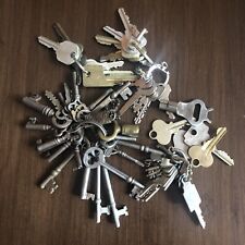 Vintage Key Lot - Over 60 Keys - Many Skeleton From Early 1900s picture