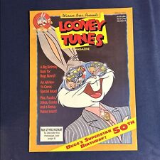 VINTAGE 1990 LOONEY TUNES MAGAZINE #2 BUGS BUNNY 50TH ANNIVERSARY WARNER BROS WB picture