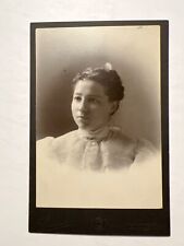 VTG Cabinet Photo Beautiful Victorian Lady Louisville Kentucky picture