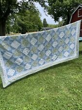 Blue Quilt 101 Inches By 94 Inches. Great Condition picture